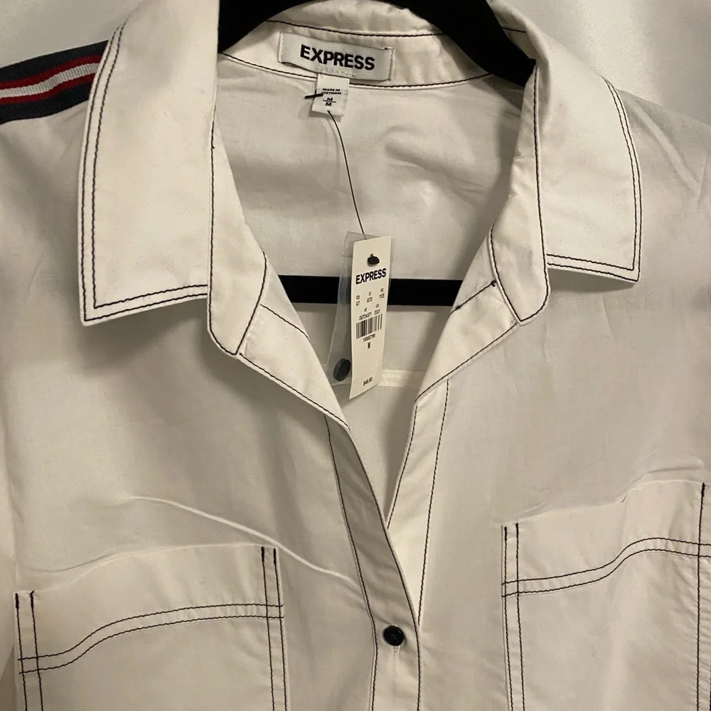 Express Easy Fit Button Up